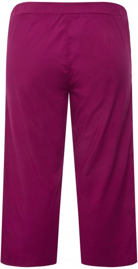 Ulla Popken Cropped Ruby Fit Pants Magnolia Red - Jeans & Bukser i Store Størrelser – Plus Size - Jeans og bukser, EU 42-70