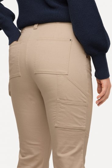 Ulla Popken Bootcut Carpenter Jeans Dark Putty - Ulla Popken - Ulla Popken Plus-Size Klær