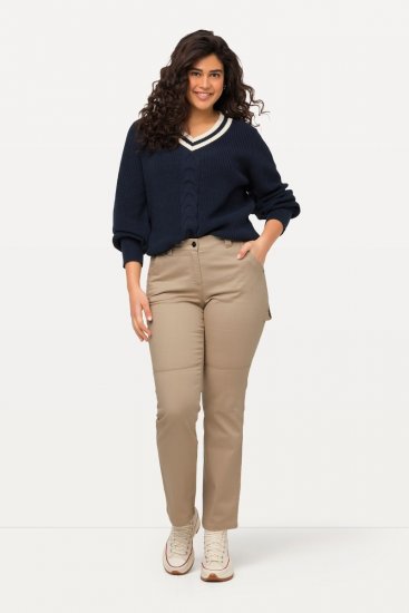 Ulla Popken Bootcut Carpenter Jeans Dark Putty - Ulla Popken - Ulla Popken Plus-Size Klær