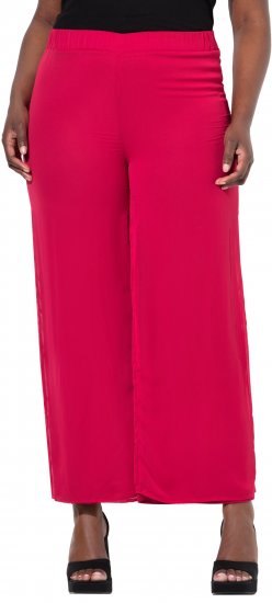 Ulla Popken Layered Chiffon Wide Leg Pants - Jeans & Bukser i Store Størrelser – Plus Size - Jeans og bukser, EU 42-70