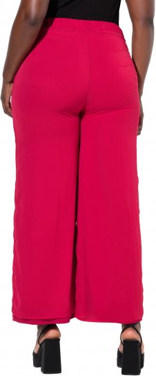 Ulla Popken Layered Chiffon Wide Leg Pants - Jeans & Bukser i Store Størrelser – Plus Size - Jeans og bukser, EU 42-70
