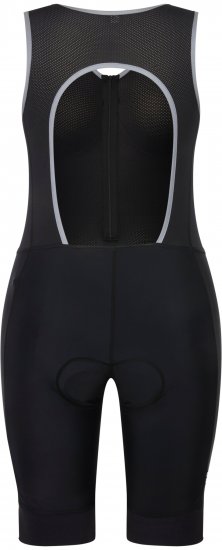 Ulla Popken Padded Cycling Zip Front Bodysuit Black - Jeans & Bukser i Store Størrelser – Plus Size - Jeans og bukser, EU 42-70