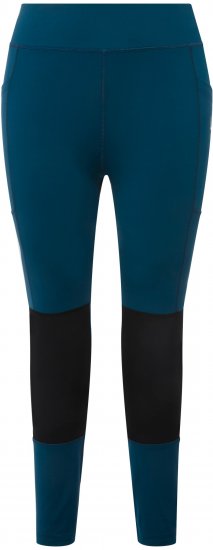Ulla Popken High Waisted Hiking Leggings Blue - Jeans & Bukser i Store Størrelser – Plus Size - Jeans og bukser, EU 42-70