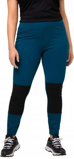 Ulla Popken High Waisted Hiking Leggings Blue - Jeans & Bukser i Store Størrelser – Plus Size - Jeans og bukser, EU 42-70