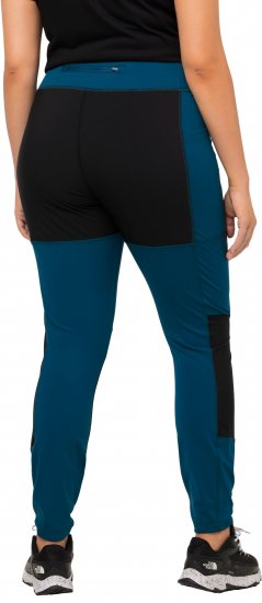 Ulla Popken High Waisted Hiking Leggings Blue - Jeans & Bukser i Store Størrelser – Plus Size - Jeans og bukser, EU 42-70