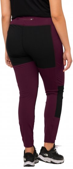Ulla Popken High Waisted Hiking Leggings Purple - Jeans & Bukser i Store Størrelser – Plus Size - Jeans og bukser, EU 42-70