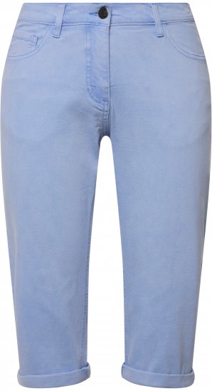 Ulla Popken Capri Boyfriend Jeans Blue - Jeans & Bukser i Store Størrelser – Plus Size - Jeans og bukser, EU 42-70