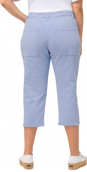 Ulla Popken Capri Boyfriend Jeans Blue - Jeans & Bukser i Store Størrelser – Plus Size - Jeans og bukser, EU 42-70