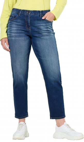 Ulla Popken Boyfriend Jeans Blue Denim - Jeans & Bukser i Store Størrelser – Plus Size - Jeans og bukser, EU 42-70