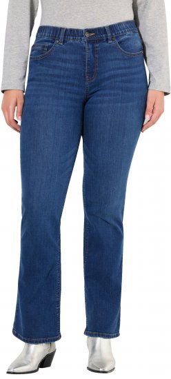 Ulla Popken Bootcut Marie Jeans Blue - Jeans & Bukser i Store Størrelser – Plus Size - 