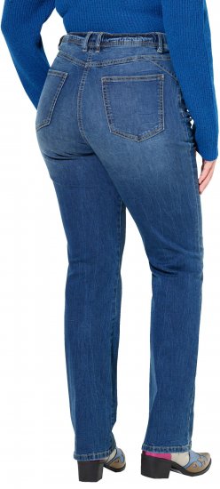 Ulla Popken Wide Leg Mandy Jeans Blue - Jeans & Bukser i Store Størrelser – Plus Size - 
