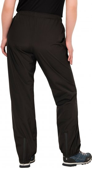 Ulla Popken Rain Pants Black - Jeans & Bukser i Store Størrelser – Plus Size - Jeans og bukser, EU 42-70