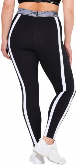 Ulla Popken High Waisted Leggings Black - Jeans & Bukser i Store Størrelser – Plus Size - 