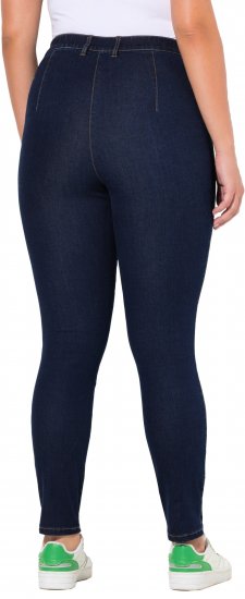 Ulla Popken High Waisted Stretch Fit Jeans Denim Blue - Jeans & Bukser i Store Størrelser – Plus Size - Jeans og bukser, EU 42-70