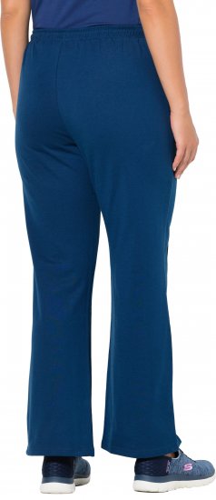 Ulla Popken Tracksuit Pants Blue - Jeans & Bukser i Store Størrelser – Plus Size - 