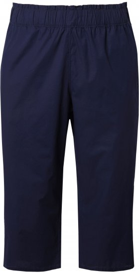Ulla Popken Stretch Fit Paper Bag Culottes Navy - Jeans & Bukser i Store Størrelser – Plus Size - 