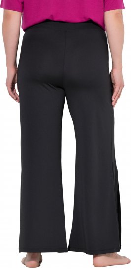 Ulla Popken Split Leg Uv Protective Pants Black - Jeans & Bukser i Store Størrelser – Plus Size - Jeans og bukser, EU 42-70