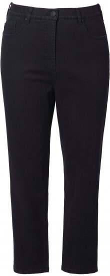 Ulla Popken Stretch Fit Mom Jeans Black - Jeans & Bukser i Store Størrelser – Plus Size - Jeans og bukser, EU 42-70