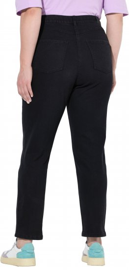 Ulla Popken Stretch Fit Mom Jeans Black - Jeans & Bukser i Store Størrelser – Plus Size - Jeans og bukser, EU 42-70