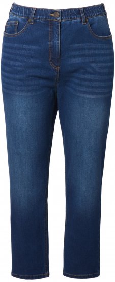 Ulla Popken Stretch Fit Jeans Light Blue Denim - Jeans & Bukser i Store Størrelser – Plus Size - Jeans og bukser, EU 42-70