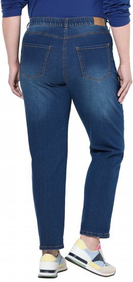 Ulla Popken Stretch Fit Boyfriend Jeans Blue - Jeans & Bukser i Store Størrelser – Plus Size - 