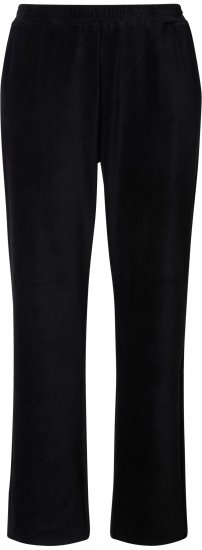 Ulla Popken Corduroy Elastic Waist Pants Black - Jeans & Bukser i Store Størrelser – Plus Size - Jeans og bukser, EU 42-70