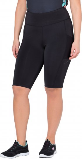Ulla Popken Quick Drying Performance Shorts Black - Jeans & Bukser i Store Størrelser – Plus Size - Jeans og bukser, EU 42-70