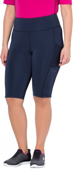 Ulla Popken Quick Drying Performance Shorts Grey - Jeans & Bukser i Store Størrelser – Plus Size - 