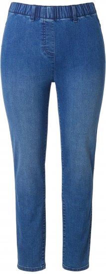Ulla Popken Denim Jeggings Blue Denim - Jeans & Bukser i Store Størrelser – Plus Size - Jeans og bukser, EU 42-70