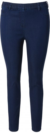 Ulla Popken Denim Five Pocket Jeggings Denim Blue - Jeans & Bukser i Store Størrelser – Plus Size - Jeans og bukser, EU 42-70