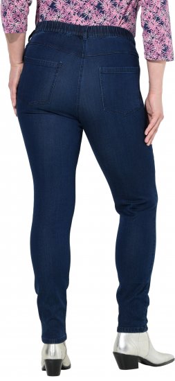Ulla Popken Denim Five Pocket Jeggings Denim Blue - Jeans & Bukser i Store Størrelser – Plus Size - Jeans og bukser, EU 42-70