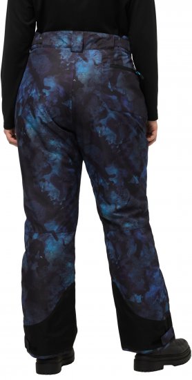 Ulla Popken Functional Trousers Ski Trousers Waterproof Velcro Closure Navy - Jeans & Bukser i Store Størrelser – Plus Size - 