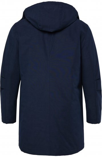 Boston Park 844403 Parka with Hood Navy - Jakker - Store jakker - 2XL-12XL
