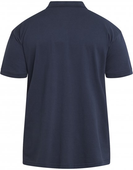 North Latitude 61129 Pikétrøye med Broderi Marineblå - Polo- & piqueskjorter - Poloskjorte i store størrelser - 2XL-8XL
