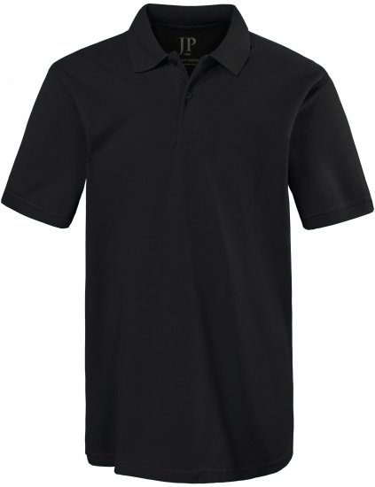 JP1880 Basic Sporty Classic Polo Shirt Short Sleeve Black TALL - TALL piqueskjorter - 