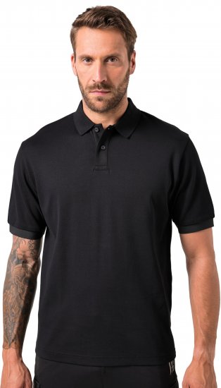 JAY-PI FLEXNAMIC® Poloshirt Black - Polo- & piqueskjorter - Poloskjorte i store størrelser - 2XL-8XL
