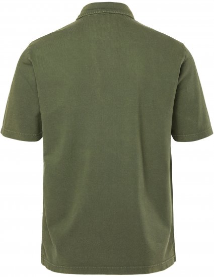 JP1880 Polo Shirt Short Sleeve Pique Vintage Green - Polo- & piqueskjorter - Poloskjorte i store størrelser - 2XL-8XL