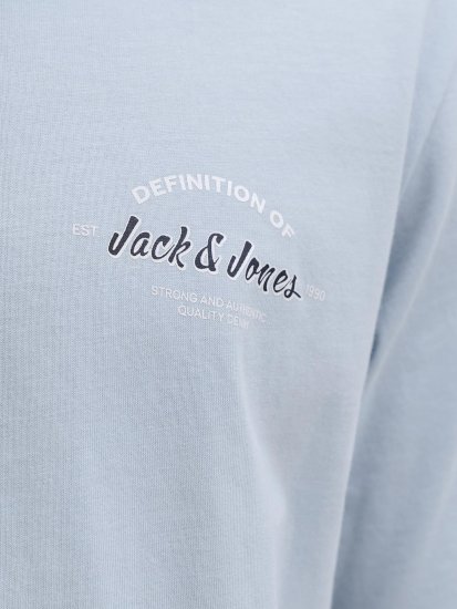 Jack & Jones Brandon Short Sleeve Polo Blue - Polo- & piqueskjorter - Poloskjorte i store størrelser - 2XL-8XL