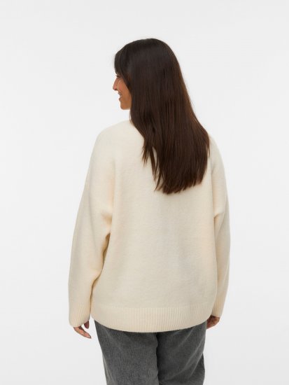 Vero Moda Boom Long Sleeve Pullover Birch - Strikkegensere - 