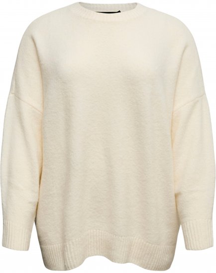 Vero Moda Boom Long Sleeve Pullover Birch - Strikkegensere - 