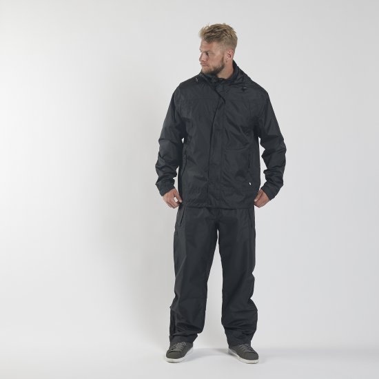 North Latitude Rain Jacket Black TALL - Sportsklær & turklær - Sportsklær till herre i store størrelser