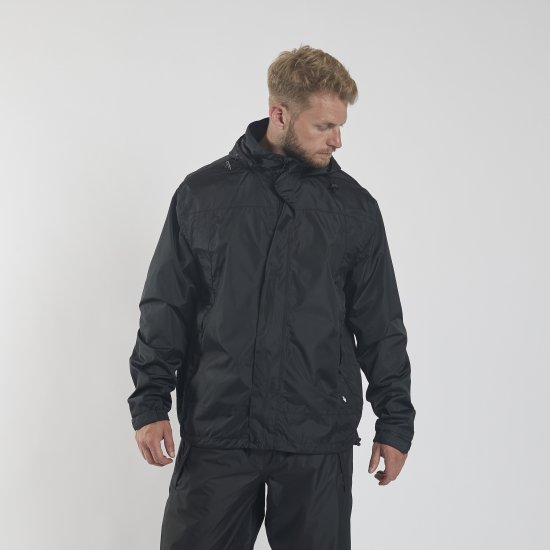 North Latitude Rain Jacket Black TALL - Sportsklær & turklær - Sportsklær till herre i store størrelser
