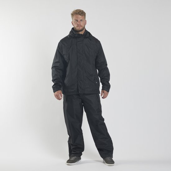 North Latitude Rain Pants Black TALL - Sportsklær & turklær - Sportsklær till herre i store størrelser