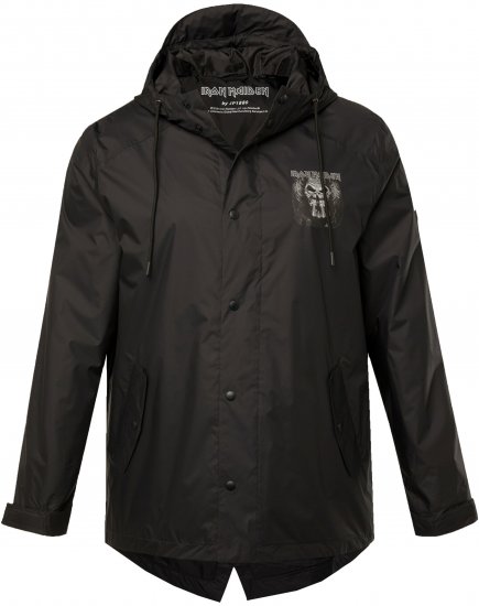 JP1880 Iron Maiden Rain Jacket Black - Sportsklær & turklær - Sportsklær till herre i store størrelser