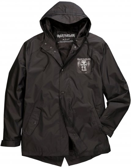 JP1880 Iron Maiden Rain Jacket Black - Sportsklær & turklær - Sportsklær till herre i store størrelser