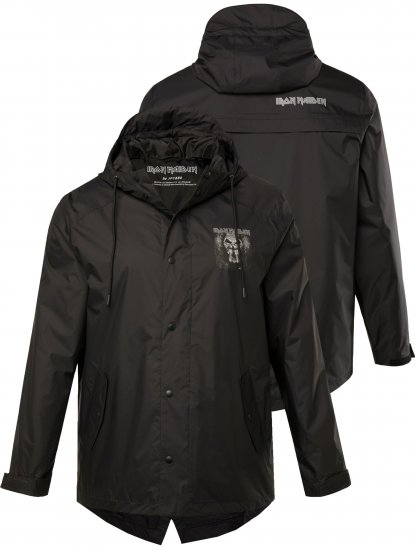 JP1880 Iron Maiden Rain Jacket Black - Sportsklær & turklær - Sportsklær till herre i store størrelser