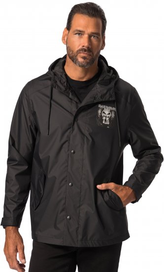 JP1880 Iron Maiden Rain Jacket Black - Sportsklær & turklær - Sportsklær till herre i store størrelser