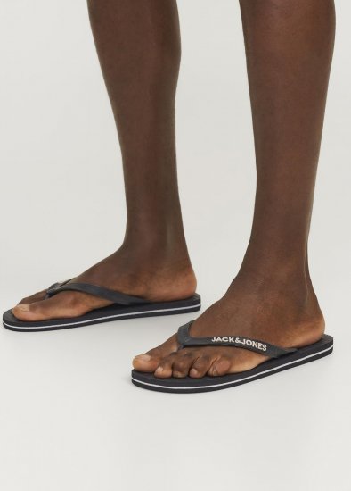 Jack & Jones Basic Flip Flop Slippers Anthracite - Herresko 40-52 - 