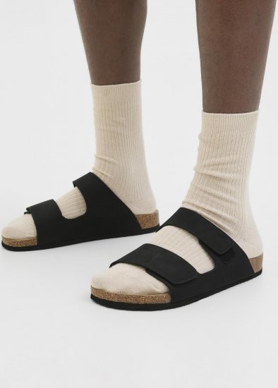 Jack & Jones Central Strap Sandals Anthracite - Herresko 40-52 - 