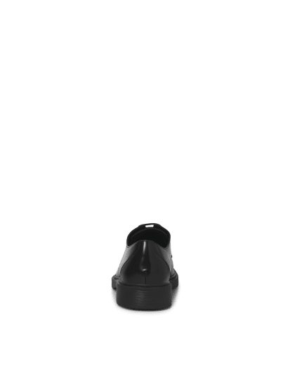 Jack & Jones Dax Leather Lace Shoes Anthracite - Herresko 40-52 - Herresko i store størrelser